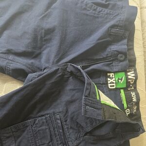 Men's Navy Cargo Pants
